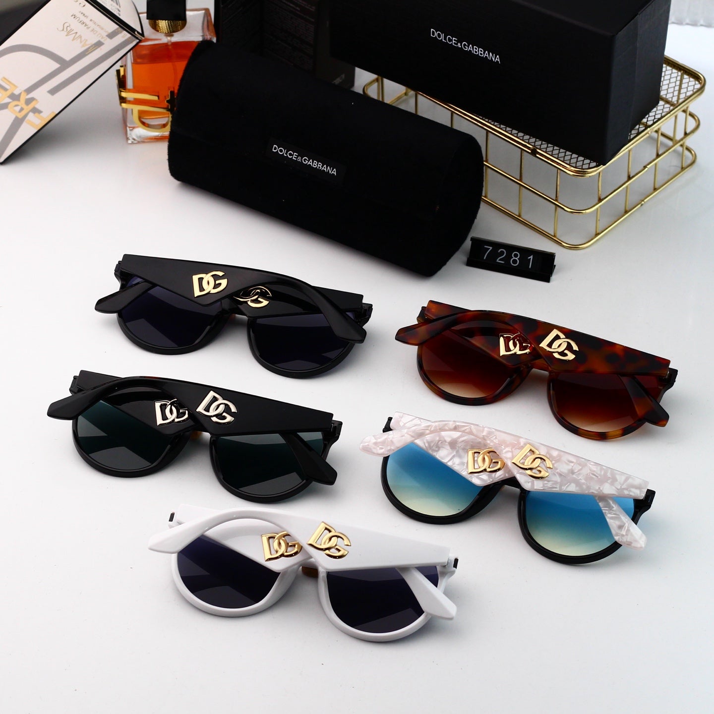 HD lens full frame sunglasses 7281