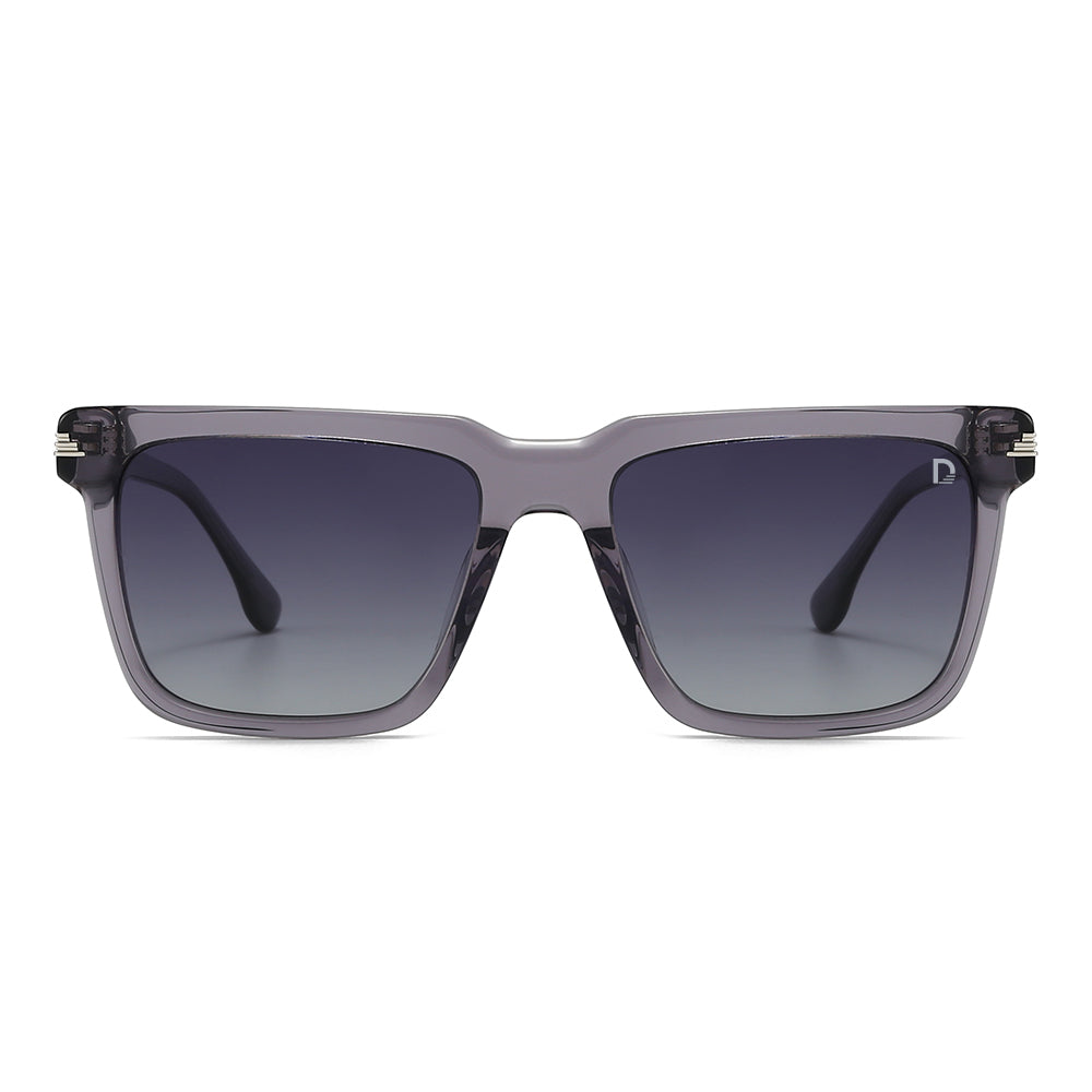Dollger Square Hipster Acetate Square Tinted Sunglasses