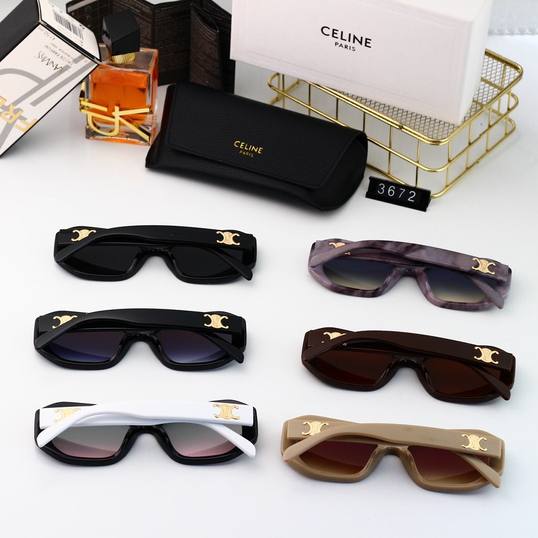6 colors trendy sunglasses 3672