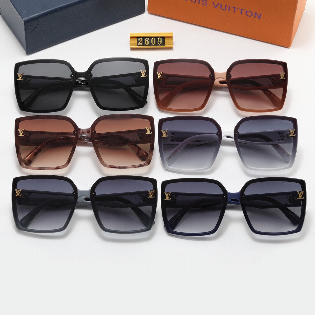 6 colors hot UV protection sunglasses 2609