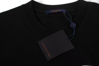 High quality patch embroidery t-shirt
