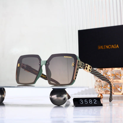 Full frame cat-shaped sunglasses