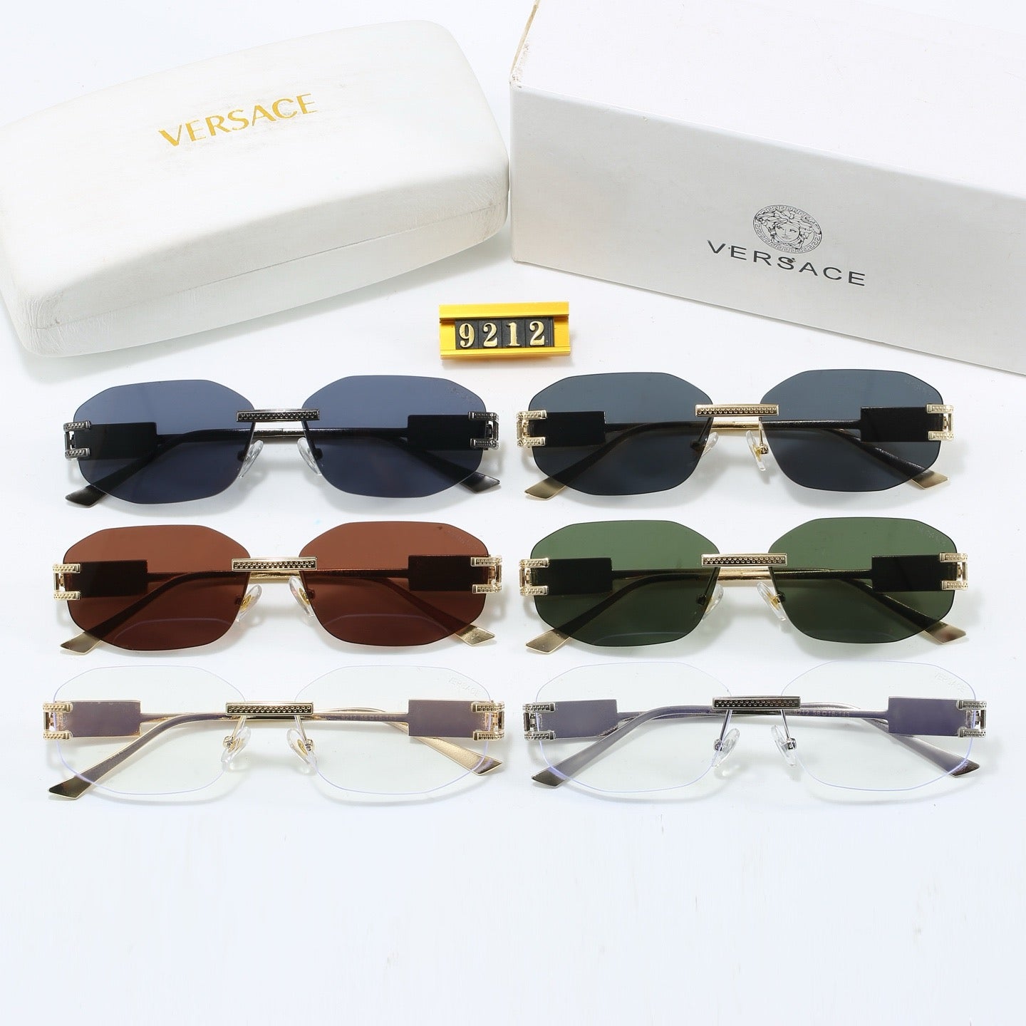 6 colors of trendy sunglasses 9212