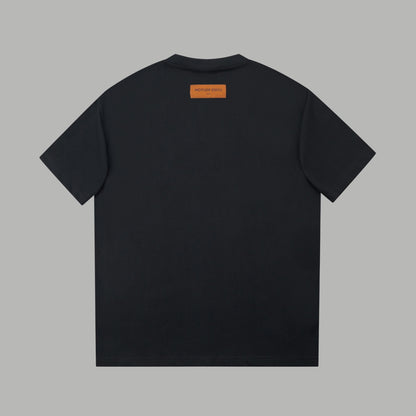Simple letter printing t-shirt
