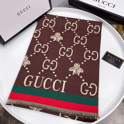 Little Bee Element Thick Cashmere Scarf