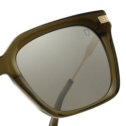 Dollger Square Green Sunglasses
