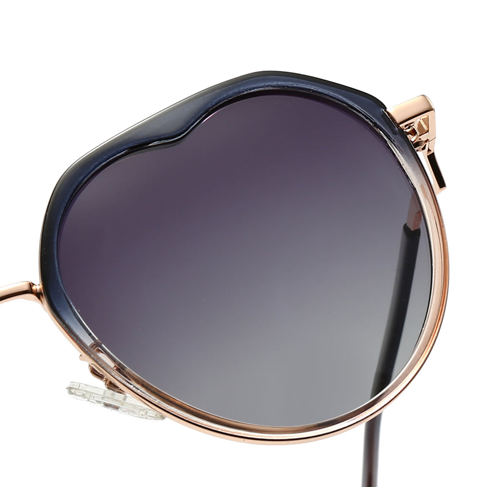 Dollger Gradient Lens  Round Sunglasses