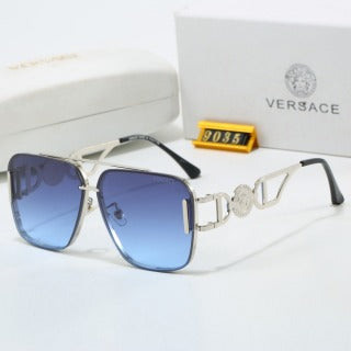 Hot sale metal full frame square sunglasses 9035