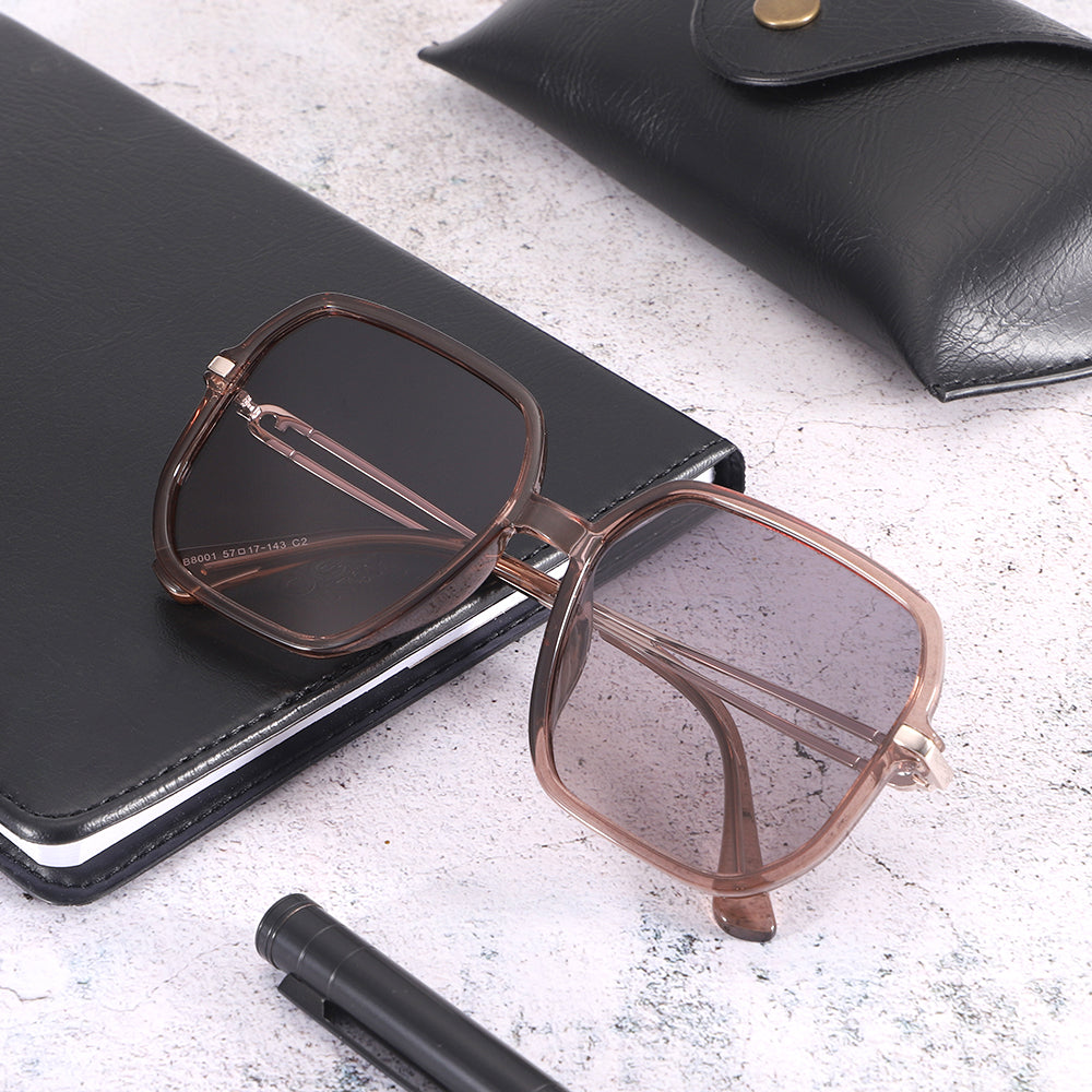 Dollger Oversized Lightweight Square Tinted Sunglasses