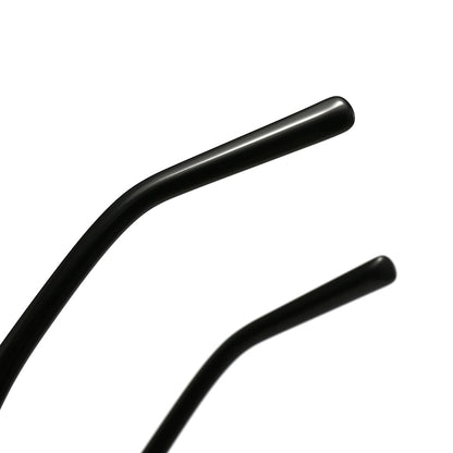 Dollger Black Retro-Vintage Round Tinted Sunglasses