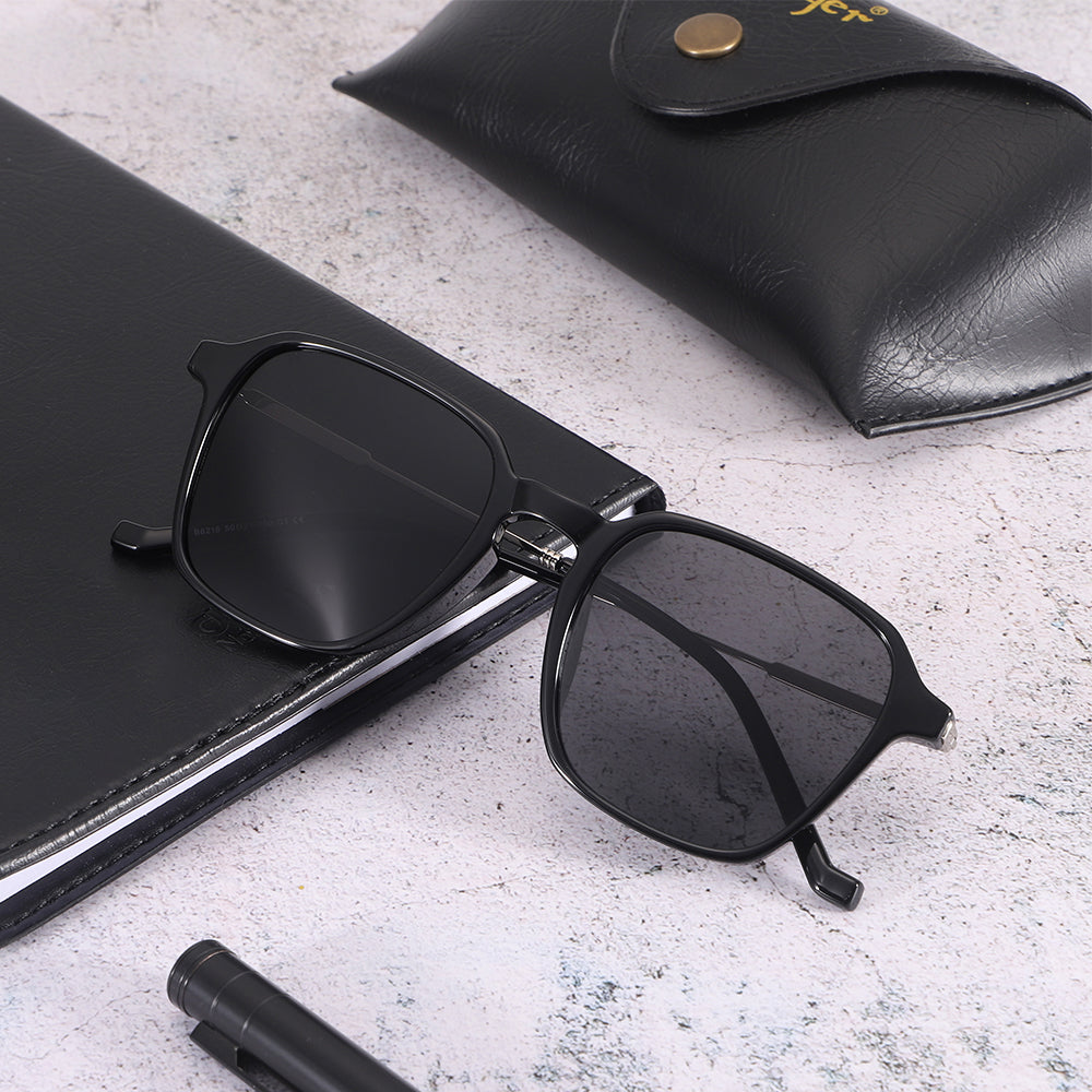 Dollger Amber Square Polarized Sunglasses