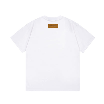 Colorful letters print t-shirt