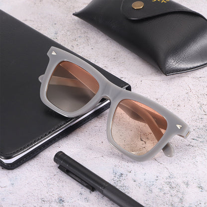 Dollger Classic Square Mirror Sunglasses