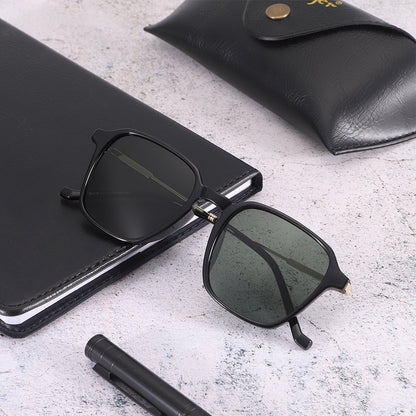 Dollger Amber Square Polarized Sunglasses