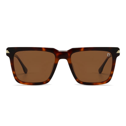 Dollger Square  Hipster Acetate Square Tinted Sunglasses