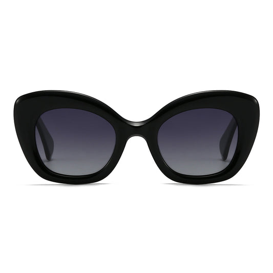 Dollger Oversized Acetate Butterfly Sunglasses