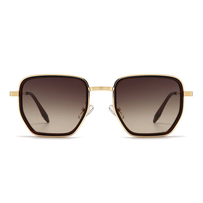 Dollger Oversized Square Tinted Sunglasses