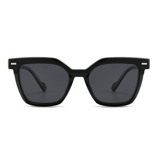 Dollger Wide Thick Square Tinted Sunglasses