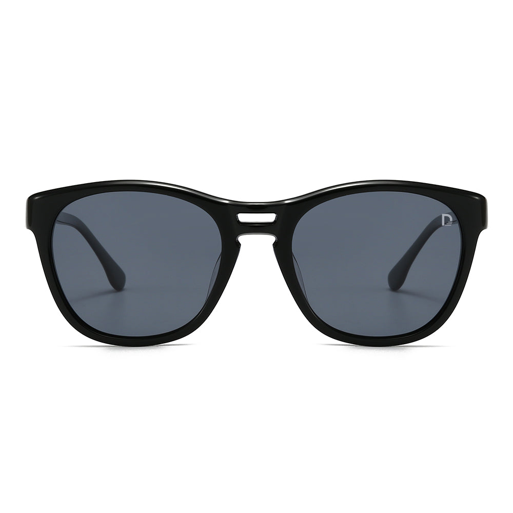 Dollger New Double Brow Bar Design Round Sunglasses