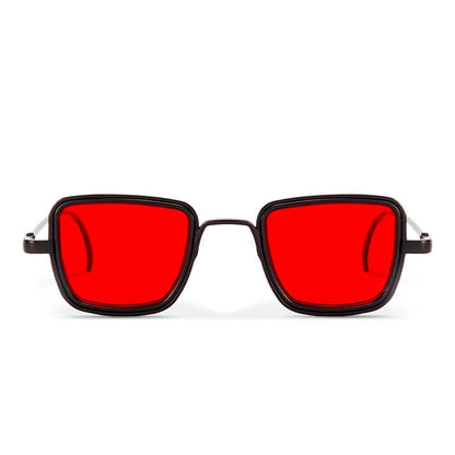 Dollger Metal Square Frame Sunglasses