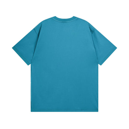Embroidery wash t-shirt