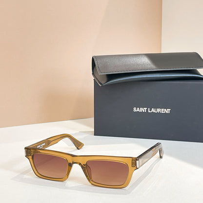 New full frame square sunglasses