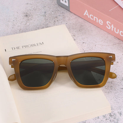 Dollger Classic Square Mirror Sunglasses