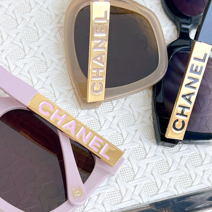 Large Frame Cat Eye Gradient Sunglasses