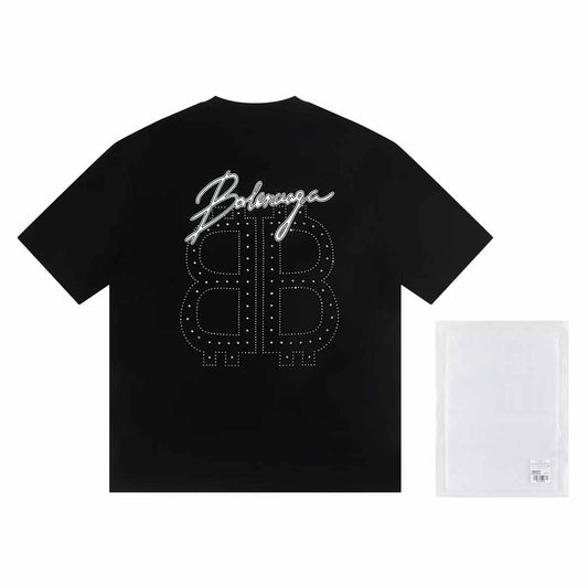 2025ss High quality diamond t-shirt
