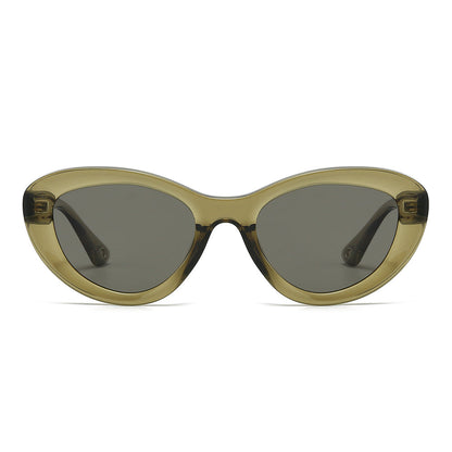 Retro-Vintage Acetate Cat-Eye Tinted Sunglasses