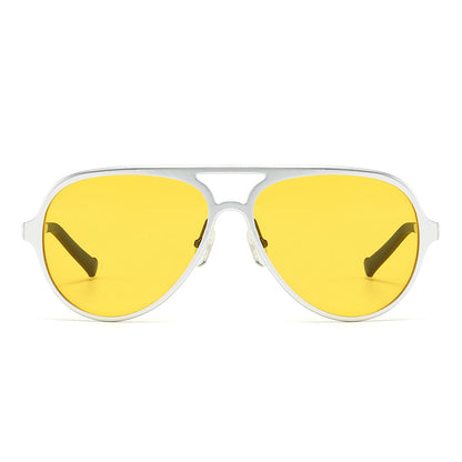 Alloy Night Driving Aviator Sunglasses