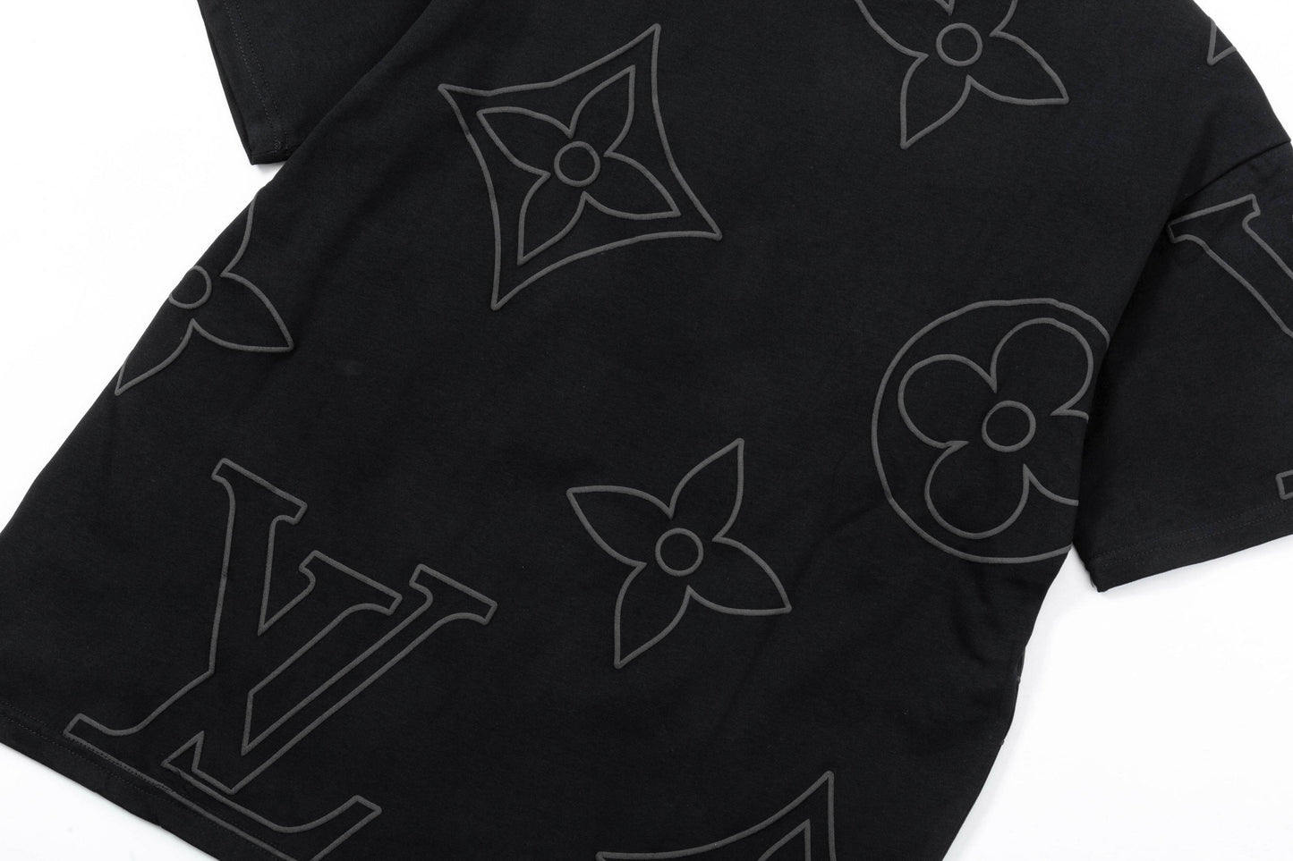 Covered in printed cotton T-shirt