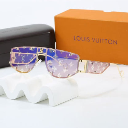 6-color frameless creative sunglasses