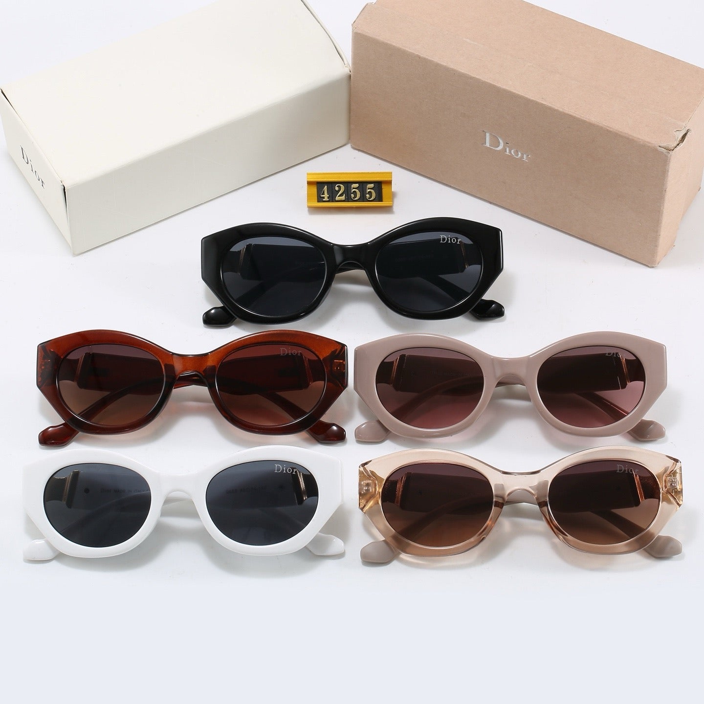 New hot 5-color sunglasses  4255