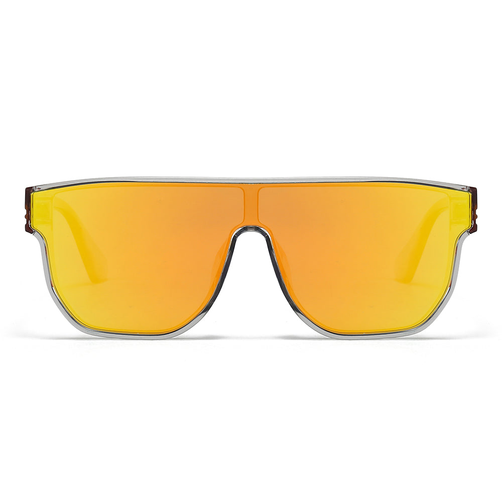 Dollger aviator sunglasses with glossy lenses