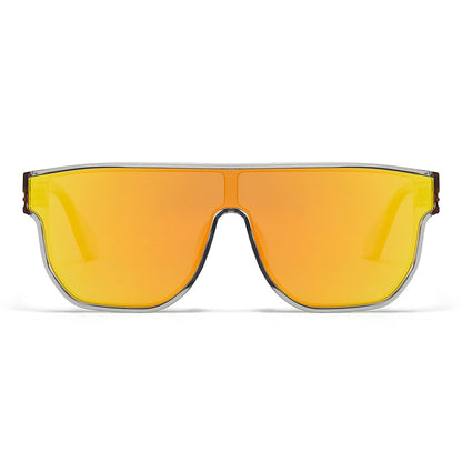 Dollger aviator sunglasses with glossy lenses