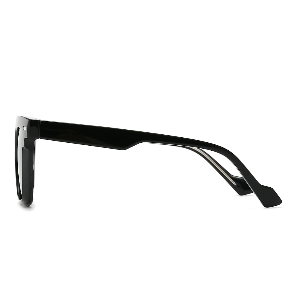 Dollger Wide Thick Square Tinted Sunglasses