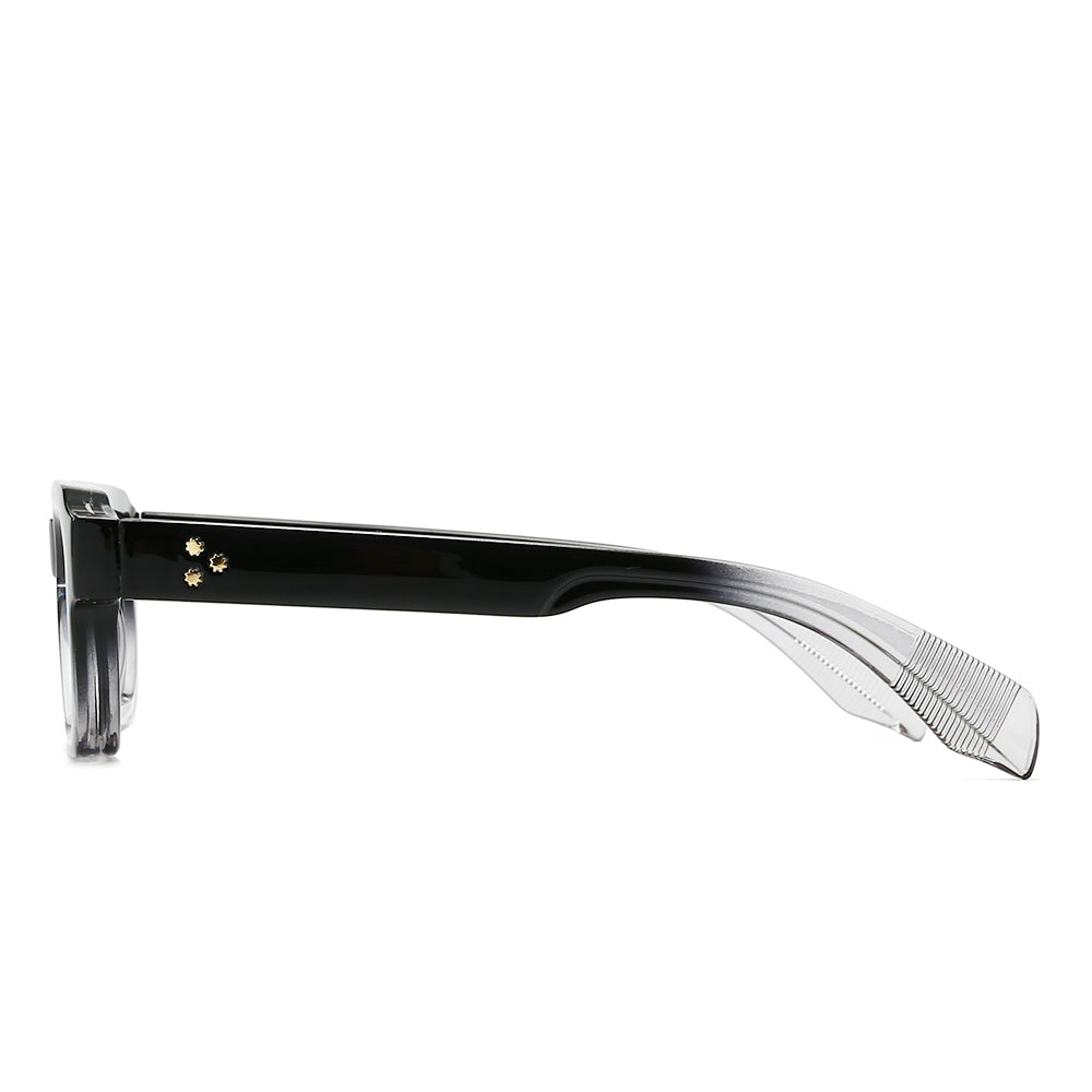 Dollger Acetate Rectangle Full-Rim Tinted Sunglasses