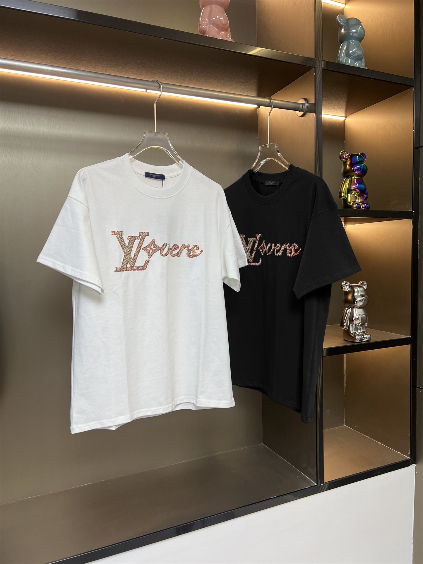 2025ss Letter embroidery t-shirt