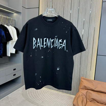 Classic ink-splash print t-shirt