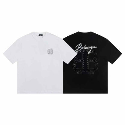 2025ss High quality diamond t-shirt