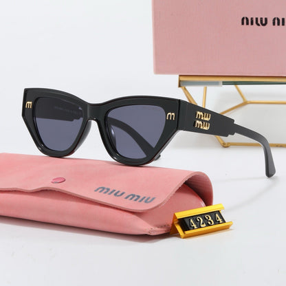5 colors of fashionable and popular small frame sunglasses 4234