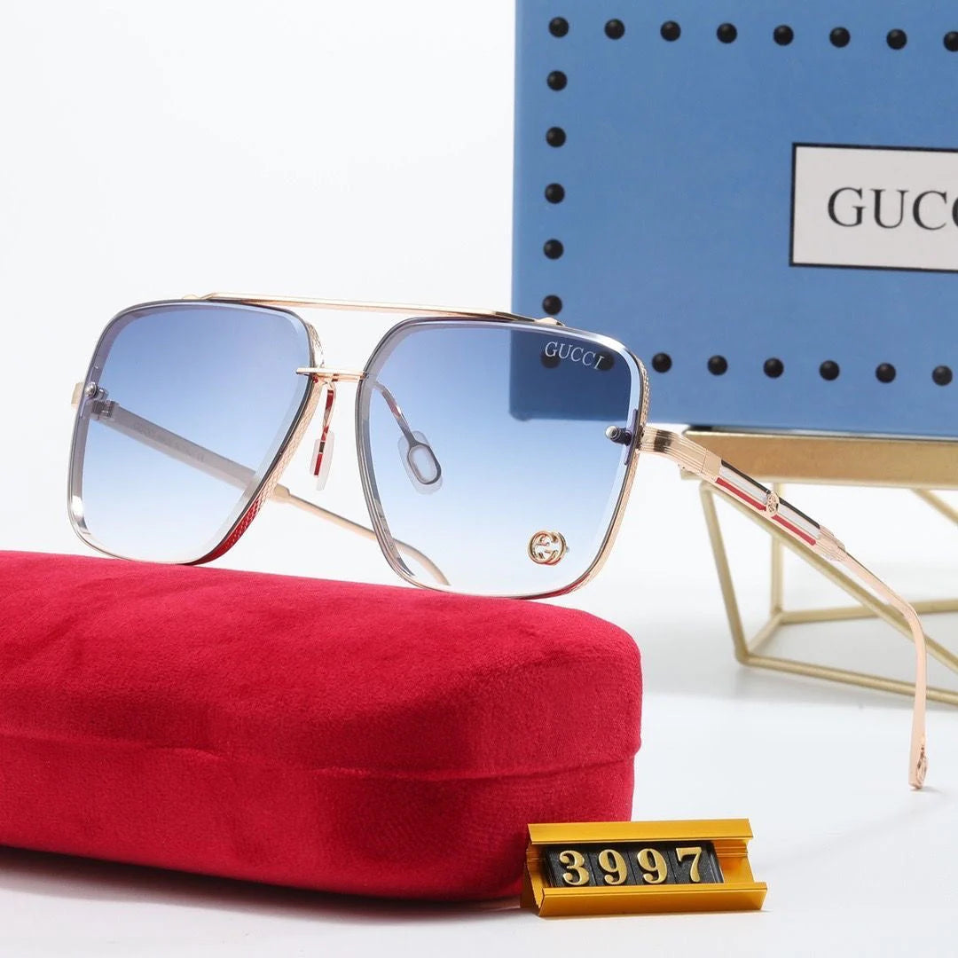 UV-protective travel glasses. trendy retro sunglasses