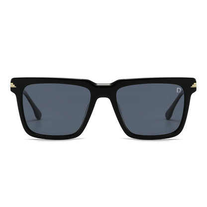Dollger Square  Hipster Acetate Square Tinted Sunglasses