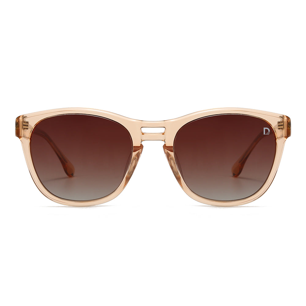 Dollger New Double Brow Bar Design Round Sunglasses