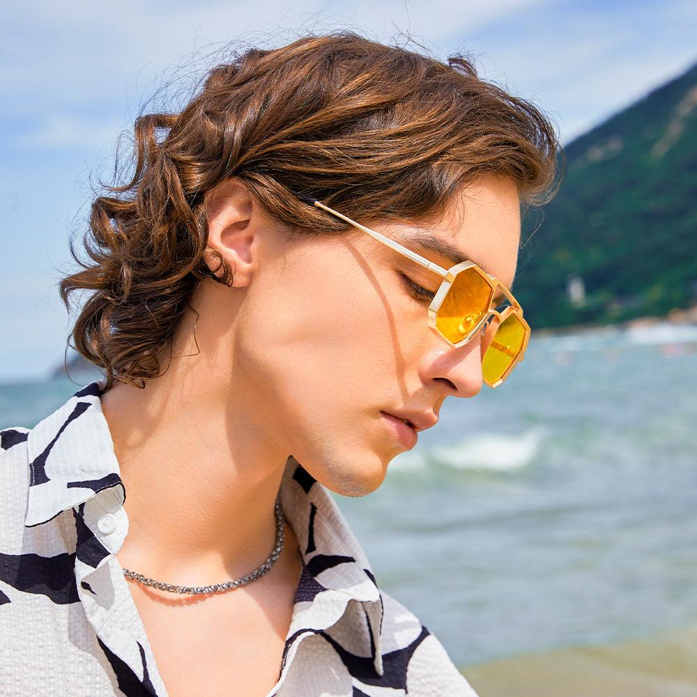 Dollger Octagon Aviator Sunglasses