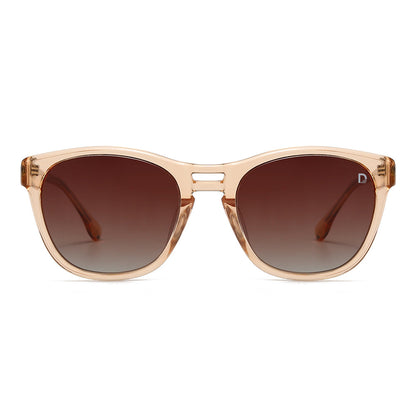 Dollger New Double Brow Bar Design Round Sunglasses