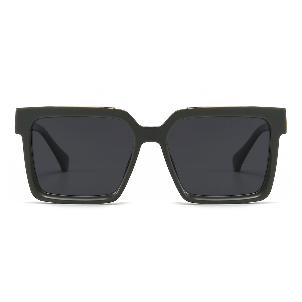 Dollger Oversized Acetate Square Tinted Sunglasses