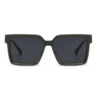 Dollger Oversized Acetate Square Tinted Sunglasses