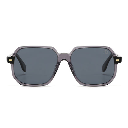 Dollger Hipster Square Full-Rim Sunglasses